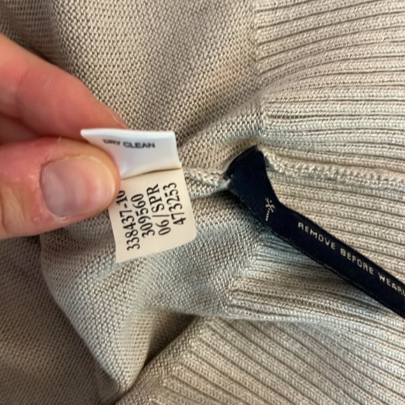 Banana Republic Silk & Cashmere Blend Ribbed Trim Sweater - Size XL - Picture 6 of 8